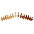 thumbnail image 2 of WE Games Traditional Staunton Wooden Chess Pieces Weighted & Hand Polished 3.75 inch King, 2 of 3