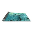 thumbnail image 2 of Ahgly Company Indoor Rectangle Abstract Light Blue Modern Area Rugs, 2' x 3', 2 of 4
