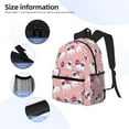 thumbnail image 5 of Vsdgher Bulldog Print Unisex Large Capacity Bookbag Schoolbag Casual Daypack for High School/College/Teens/Travel/Work, 5 of 8
