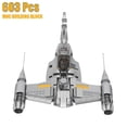 thumbnail image 1 of Space Wars N-1 Fighter Building Blocks Set For Naboo Battle Airplane Bricks Display Model Toys For Children Birthday Gifts, 1 of 5