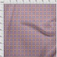 thumbnail image 3 of oneOone Polyester Lycra Fabric Paisley Ikat Printed Craft Fabric BTY 56 Inch Wide, 3 of 4