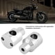 thumbnail image 5 of Elevador de motocicleta Bling Bling Par de elevadores de manillar Aleación de aluminio Negro, 5 of 9