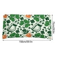 thumbnail image 3 of EUDIDV Irish Day Microfiber Beach Towel Super Lightweight Colorful Bath Towel Sandproof Beach Blanket Multi-Purpose Towel For Travel Swimming Pool 30x60 Inch Lucky Charm Products, 3 of 6