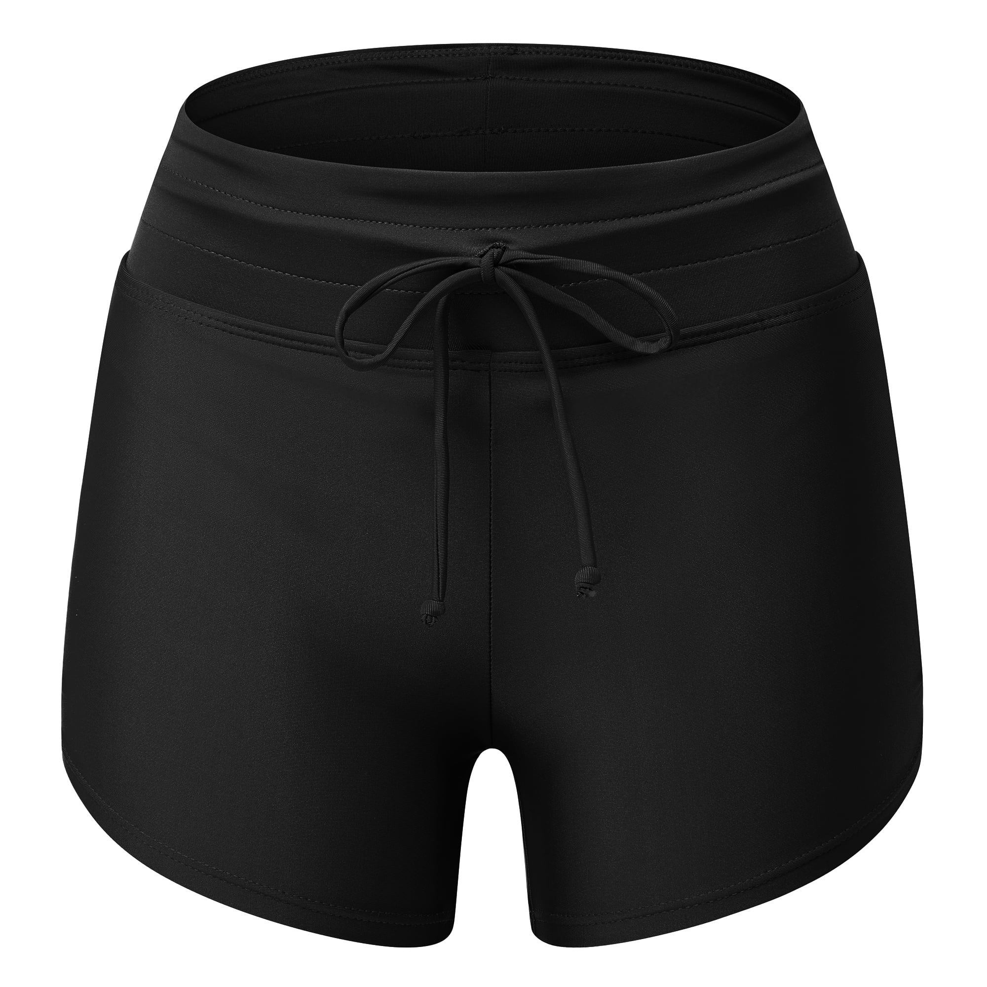 Women's Tek Gear DryTek Drawstring Shorts (WT81A357RS-001) Black Tie
