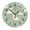 Fclock015, variant on YladaFaie Bathroom Kitchen Wall Clock Vintage Flamingo Round Wall Clock Battery Operated Non Ticking Creative Decorative Clock for Kids Living Room Bedroom Office Kitchen Home Decor 12 Inch