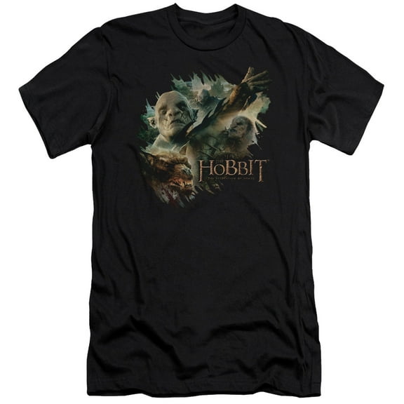 Hobbit Baddies S/S Adult 30/1 T-Shirt Black
