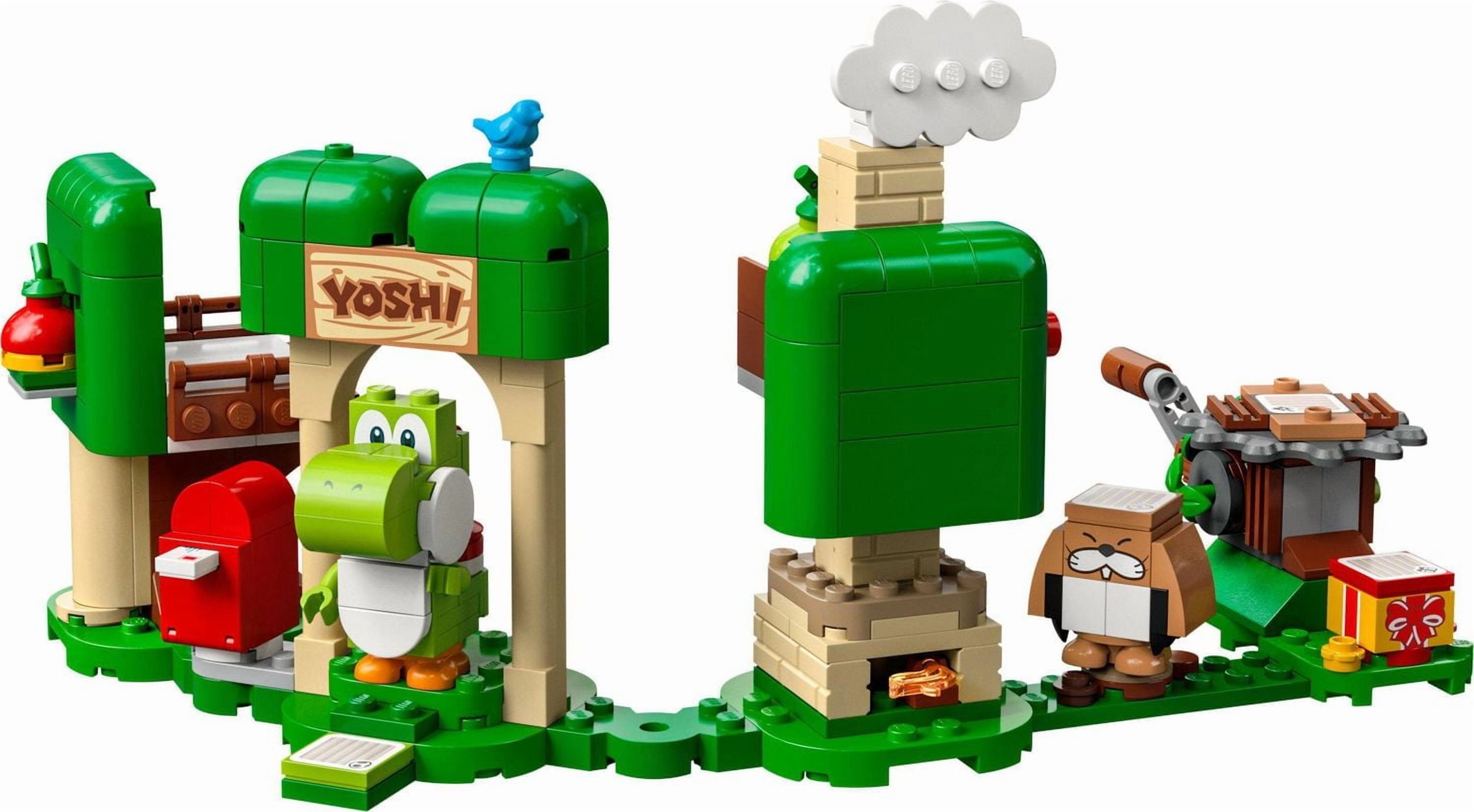 LEGO Super Mario Ensemble d'extension La maison de cadeaux de Yoshi 71406 Ensemble de construction (246 pièces)