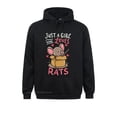 thumbnail image 2 of Sudadera con capucha de manga larga para niños, diseño de rata, solo una chica que ama las ratas, regalo divertido y lindo para mascotas, sudaderas con capucha ajustadas de nuevo diseño, 2 of 5