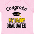 thumbnail image 4 of Inktastic Congrats My Daddy Graduated with Cap Boys or Girls Baby Bodysuit, 4 of 5