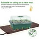 thumbnail image 3 of Inicio De Plántulas, Bandeja De Plántulas Para Jardín, Balcón, Vivero, Placa De Soporte Para Cultivo De Plantas De 12 Agujeros Speravity HA040507-01, 3 of 6
