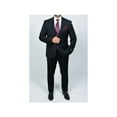 thumbnail image 2 of Mens DKNY 100% Wool Two Button Notch Lapel Formal Business Slim fit 1504 Black, 2 of 12