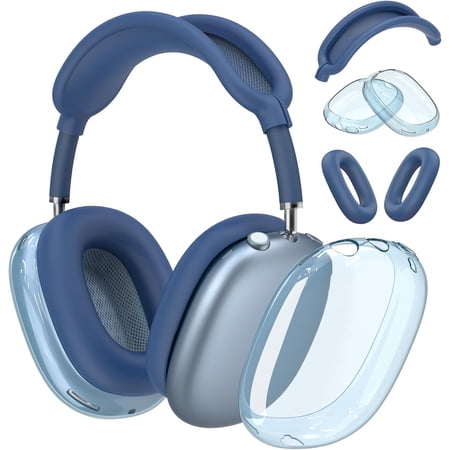 HODESunPure【3 in 1】 Case Cover for AirPods Max Headphones Anti-Scratch Sweat-Proof Ear Pad Covers/Ear Cups Cover/Headband Cover Protectorfor Apple AirPods Max