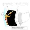 thumbnail image 3 of Dpityserensio Christmas Adult Mask Disposable Face Mask Industrial 3Ply Ear Loop, 3 of 9
