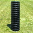 thumbnail image 2 of Trident Fence 5' x 100' 12.5ga. Welded Wire Fence Roll Black PVC Coated - 3" x 3" Mesh, 2 of 5