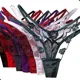 thumbnail image 2 of Panty De Encaje Sexy Para Mujeres Tanga 4pcs, 2 of 4