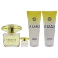 thumbnail image 2 of Set de regalo de 4 piezas Versace Versace Yellow Diamond 3oz EDT Spray 3.4oz Gel de ducha 3.4oz Loción corporal 5ml EDT Rollerball Mini Mujer, 2 of 3