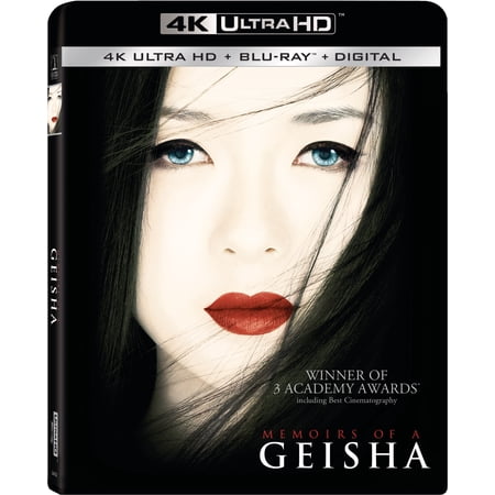 Memoirs Of A Geisha (4K Ultra HD + Blu-ray + Digital Copy) Columbia Pictures, Drama
