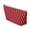 White zipper, variant on Red Black White Polka Dots Makeup Bag Women's Cosmetic Bag-Gift of Her