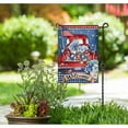 thumbnail image 3 of Evergreen Patriotic Truck Garden Suede Flag, 3 of 3