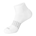 thumbnail image 5 of Hanes Mens Ankle Socks, Cushioned, Absolute Comfort, 3-Pack, Size 6-12, Black, 5 of 6