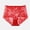 Red, variant on Generic Womens Sexy Underwear Lace Panties High Waisted Plus Size Ladies Brief for Women