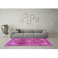 thumbnail image 3 of Ahgly Company Indoor Round Persian Pink Traditional Area Rugs, 6' Round, 3 of 4