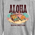 thumbnail image 3 of SpongeBob SquarePants - Aloha From Bikini Bottom - Toddler & Youth Long Sleeve Graphic T-Shirt, 3 of 6
