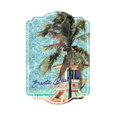 thumbnail image 5 of Santa Cruz, California, Beach and Lifeguard Shack, Van Gogh Style, Contour, Lantern Press, Premium Playing Cards, 52 Card Deck with Jokers, USA Made, 5 of 5