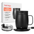 thumbnail image 1 of HOT KUP Heated Coffee Mug 14oz Temperature Controlled Smart Cup Black, 1 of 4