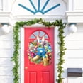 thumbnail image 5 of Noothes Easter Bunny Wreath for Spring Door Decor, Reusable Indoor Outdoor Wall Window Garland with Farmhouse Style, 5 of 9