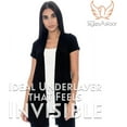 thumbnail image 5 of Long White Tank Top for Women – Dressy Scoop-Neck Top – Unique Styles Asfoor, 5 of 6