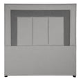 thumbnail image 4 of Box Base Cama Matrimonial + Cabecera Bora Gris, 4 of 8