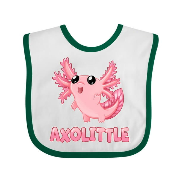 Axolittle Cute Baby Axolotl Baby Bib Walmart Com Walmart Com