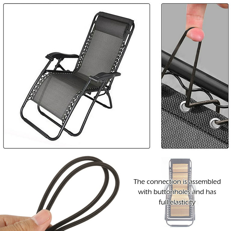 Willstar Recliner Rope Garden Chair Rope Elastic Rope Chair Repair Tool  Accessories Universal Tendon Rope 