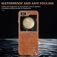 thumbnail image 5 of Allytechgroup Galaxy Z Flip 5 Phone Case, Stylish Crocodile Pattern Slim Fit Shockproof Anti-Scratch Bumper Lightweight Case Cover for Samsung Galaxy Z Flip 5,Blue, 5 of 8