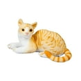 thumbnail image 2 of Kokiya Cat Toy Collectible Home Decoration Realistic Cat Doll for Teens yellow 30cm, 2 of 9