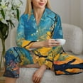 thumbnail image 6 of Sikiie Abstract Night Sky Tree Pajamas for Women Set, Womens Pajama Sets, Lounge Sets for Women, 2pjs for Women-XX-Large, 6 of 7