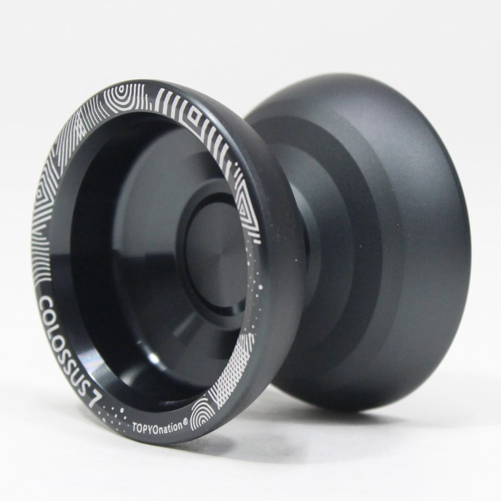 TOP YO Colossus 7 Yo-Yo - Seventh Generation - 7003 AL YoYo (Dark Gray)
