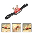 thumbnail image 7 of FONDOTIN Manual Wood Planer Hand Planer Black Alloy Steel Woodworking Tool 1 Set for Smooth Wood, 7 of 7
