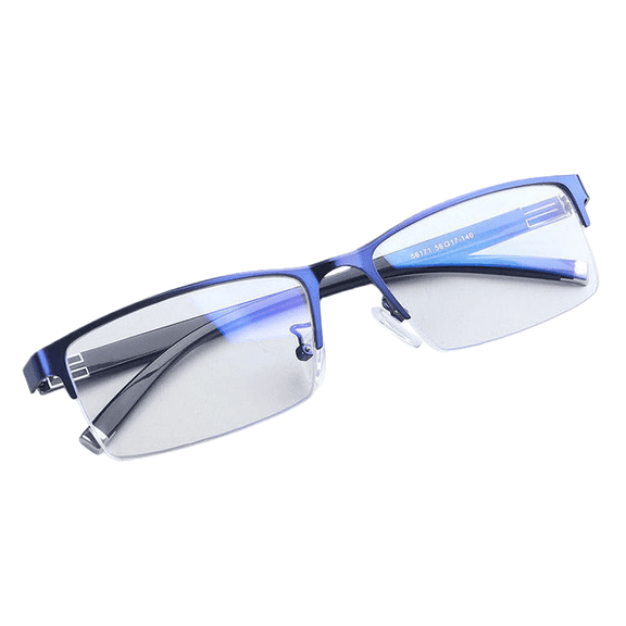 A Intelligent Eyeglasses With Adjustable Lenses For Vision Correction And Stylish Frame Design Includes Protective Carrying Case