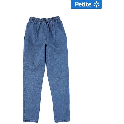 chic petite pull on jeans