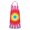 Colorful Tie Dye, variant on Blue White Tie Dye Mandala Pattern Apron-Garden Aprons for Women with Pockets-Cotton Linen Waterproof Kitchen Cooking Gardening Aprons Adjustable for Kitchen,Cooking,BBQ and Salon 33x27 Inch