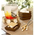 thumbnail image 2 of JUMBL Indoor Ceramic Fuel Powered S'mores Maker Set with 4 Forks and 4 Plates, 2 of 9