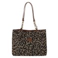 thumbnail image 1 of Bolso Hombro Con Leopardo Cadena Textu Versátil para Mujer () Rojo, 1 of 9