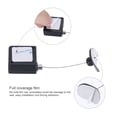 thumbnail image 4 of Retractable Cable Lock with Double-Sided Adhesive Remote Lock Arc terminal 600g 1Set Black, 4 of 6