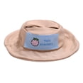 thumbnail image 4 of Sombrero de muñeca de felpa, haga sus propias muñecas, coordinación educativa, manos para vestir, sombrero de cubo para muñeca de niña para muñeca de letras caqui, 4 of 8