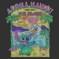 thumbnail image 2 of Mens Lilo & Stitch Aloha Hawaii Come Visit the Islands Lightweight Hoodie, 2 of 4