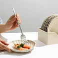 thumbnail image 4 of Uutvmp 10Pcs Shell Shaped Dinner Plates, Dinnerware Dishes Set, 6 Inch Food Plate Saucers Tray Fruits Snack Bowls BPA Free, 4 of 6