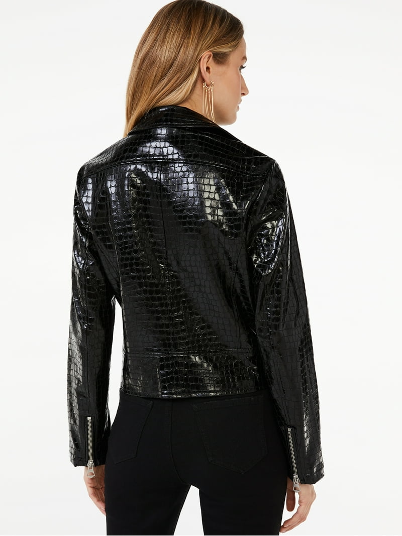 新品　LUSTER FAKE LEATHER JACKET LUSTER