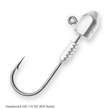 UPC: 0879020006978 | Z-Man TTHL-0315 Headlockz Size 6/0 Unpainted 1/4oz Fishing Jig Head Lure